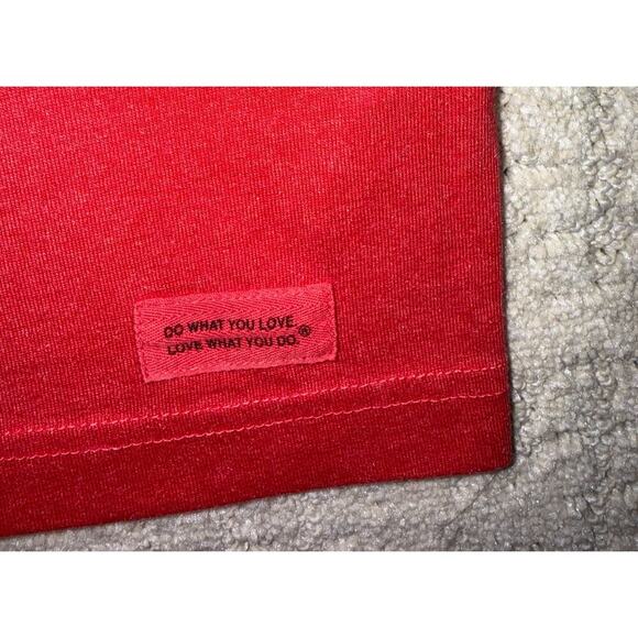 Life is Good Vintage Fishing Boat Graphic T-Shirt Red Cotton Blend Size XXL - Picture 3 of 7